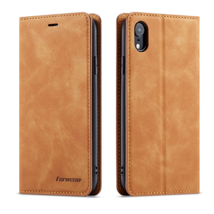 Forwenw Dream Series Oil Edge Strong Magnetism Horizontal Flip Leather Case with Holder & Card Slots & Wallet & Photo Frame, For Galaxy S9+, For Galaxy S10, For Galaxy S10+, For Galaxy S10e, For iPhone 6s / 6, For iPhone 6s Plus / 6 Plus               ...
