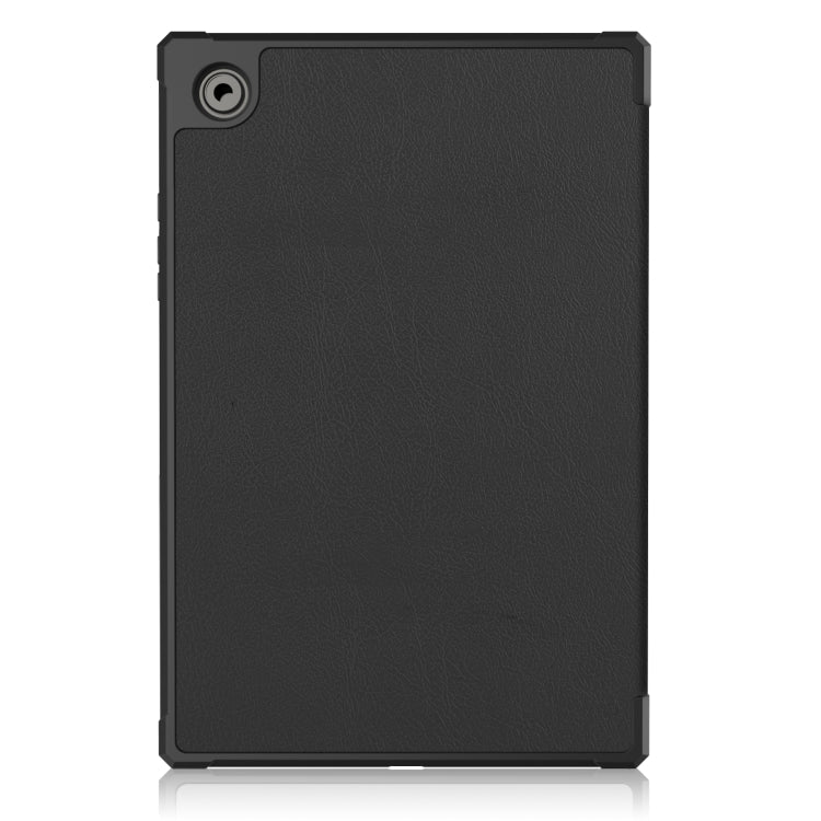3-Fold Holder Leather Tablet Case, For Samsung Galaxy Tab A8 2021 SM-X205