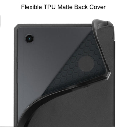 3-Fold Holder Leather Tablet Case, For Samsung Galaxy Tab A8 2021 SM-X205