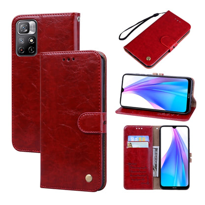 Oil Wax Texture Leather Phone Case, For Xiaomi Redmi Note 11 Pro+ 5G