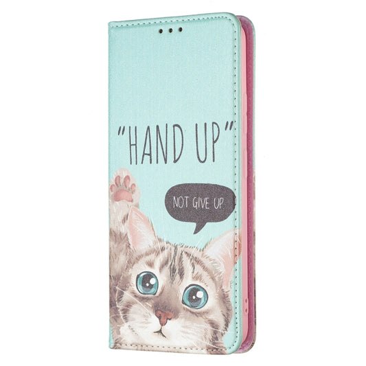 Colored Drawing Pattern Invisible Magnetic PU Leather Phone Case, For Xiaomi Redmi Note 11 5G, For Xiaomi Redmi Note 11 Pro 5G / 11 Pro+ 5G, For Samsung Galaxy A53 5G