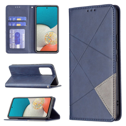 Prismatic Invisible Magnetic Leather Phone Case, For Samsung Galaxy A53 5G