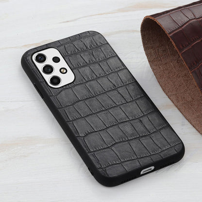 Crocodile Texture Leather Phone Case, For Samsung Galaxy A03 Core, For Samsung Galaxy A53 5G
