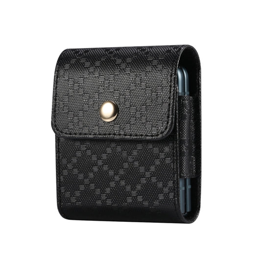 Checkered Texture Waist Hanging Phone Case, For Samsung Galaxy Z Flip3 5G