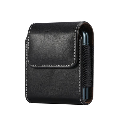 Lamb Texture Waist Hanging Phone Case, For Samsung Galaxy Z Flip3 5G