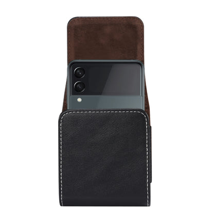 Lamb Texture Waist Hanging Phone Case, For Samsung Galaxy Z Flip3 5G