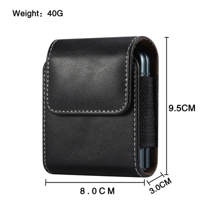 Lamb Texture Waist Hanging Phone Case, For Samsung Galaxy Z Flip3 5G