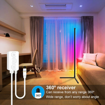 GVVOOHOME LED Symphony Remote Control Floor Atmosphere Light, USB, US Plug, EU Plug