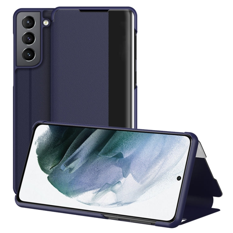 Window View Leather Phone Case, For Xiaomi Redmi Note 11 Pro, For Xiaomi Redmi Note 11, For Samsung Galaxy S22 Ultra 5G, For Samsung Galaxy S22+ 5G, For Samsung Galaxy S22 5G