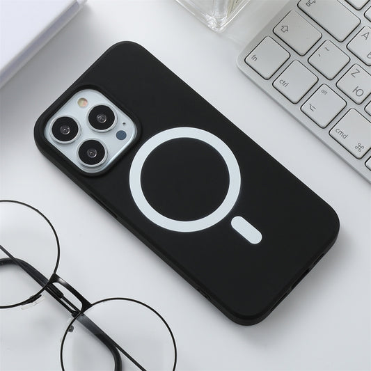 Silicone Magsafe Phone Case, For iPhone 13 Pro Max, For iPhone 13 Pro, For iPhone 13, For iPhone 13 mini, For iPhone 12 Pro Max, For iPhone 12 / 12 Pro, For iPhone 12 mini