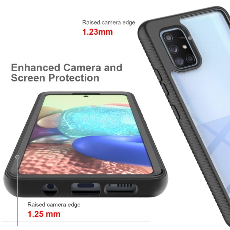 Starry Sky PC + TPU Phone Case with PET Film, For Samsung Galaxy A71 5G