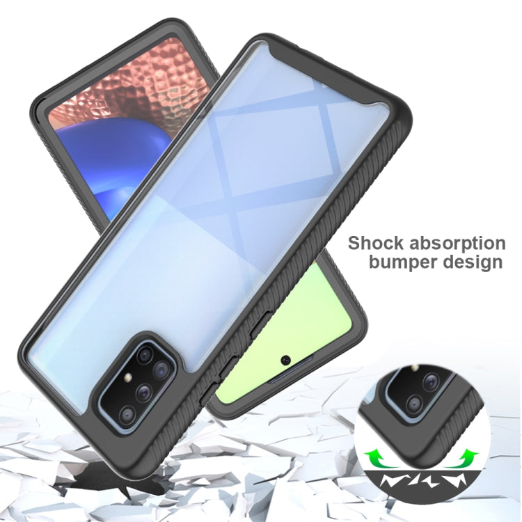 Starry Sky PC + TPU Phone Case with PET Film, For Samsung Galaxy A71 5G