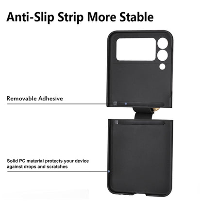 Oil-sprayed Ring PC Phone Case, For Samsung Galaxy Z Flip3 5G