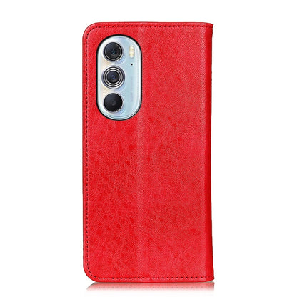 Magnetic Crazy Horse Texture Horizontal Flip Leather Phone Case, For Motorola Edge X30, For Samsung Galaxy A73 5G