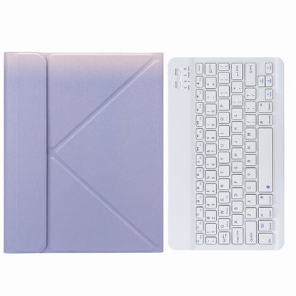 H-102 Bluetooth Keyboard Leather Case with Rear Three-fold Holder, For iPad 10.2 2020 & 2019 / Pro 10.5 inch, For iPad 9.7 2018 & 2017, For iPad Pro 11 inch 2021 & 2020 & 2018 / Air 2020 10.9