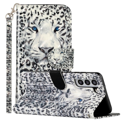 3D Pattern Horizontal Flip PU Leather Phone Case, For Samsung Galaxy S22 5G, For Samsung Galaxy S22+ 5G, For Samsung Galaxy S22 Ultra 5G