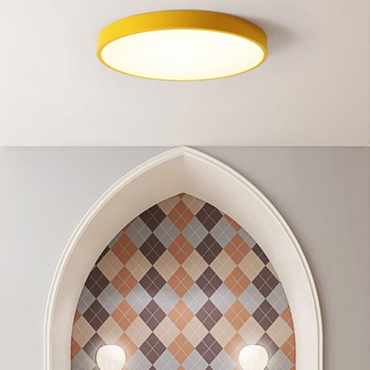 Macaron LED Round Ceiling Lamp, 3-Colors Light, 23cm, 30cm, 40cm, 50cm, 60cm, 78cm