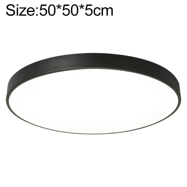 Macaron LED Round Ceiling Lamp, 3-Colors Light, 23cm, 30cm, 40cm, 50cm, 60cm, 78cm