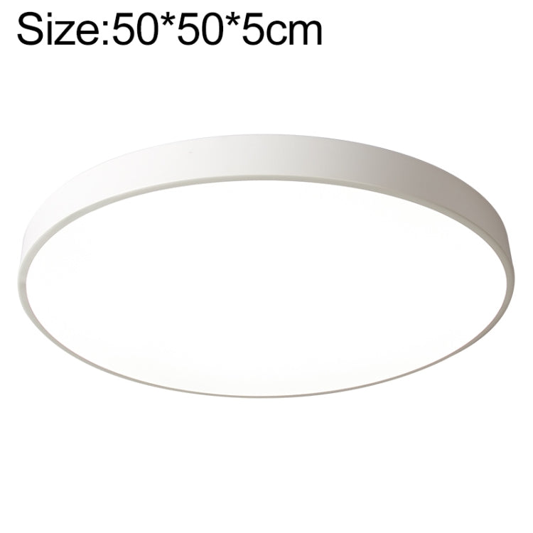 Macaron LED Round Ceiling Lamp, 3-Colors Light, 23cm, 30cm, 40cm, 50cm, 60cm, 78cm