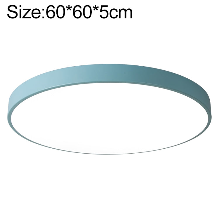 Macaron LED Round Ceiling Lamp, 3-Colors Light, 23cm, 30cm, 40cm, 50cm, 60cm, 78cm