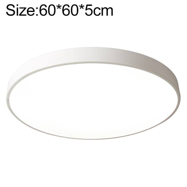 Macaron LED Round Ceiling Lamp, 3-Colors Light, 23cm, 30cm, 40cm, 50cm, 60cm, 78cm