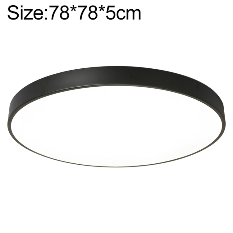 Macaron LED Round Ceiling Lamp, 3-Colors Light, 23cm, 30cm, 40cm, 50cm, 60cm, 78cm
