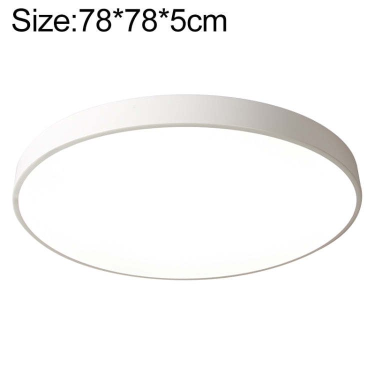 Macaron LED Round Ceiling Lamp, 3-Colors Light, 23cm, 30cm, 40cm, 50cm, 60cm, 78cm