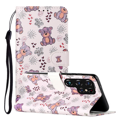 Oil Embossed Pattern PU Leather Phone Case, For Samsung Galaxy S22 5G, For Samsung Galaxy S22+ 5G, For Samsung Galaxy S22 Ultra 5G