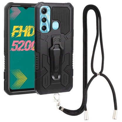 Armor Warrior Shockproof PC + TPU Lanyard Phone Case, For Samsung Galaxy A13 5G, For Infinix Hot 11, For Infinix Hot 11s, For Infinix Note 10 Pro, For Infinix Smart 6