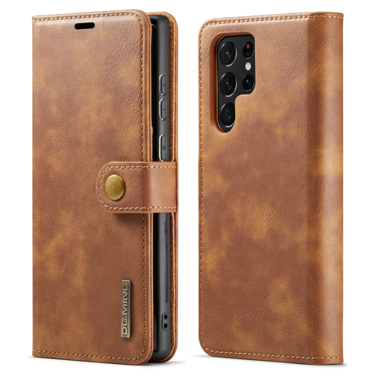 DG.MING Crazy Horse Texture Detachable Magnetic Leather Phone Case, For Samsung Galaxy S22 5G, For Samsung Galaxy S22+ 5G, For Samsung Galaxy S22 Ultra 5G, For Samsung Galaxy A13 5G, For OnePlus 9RT 5G, For Google Pixel 5a 5G, For Google Pixel 6       ...