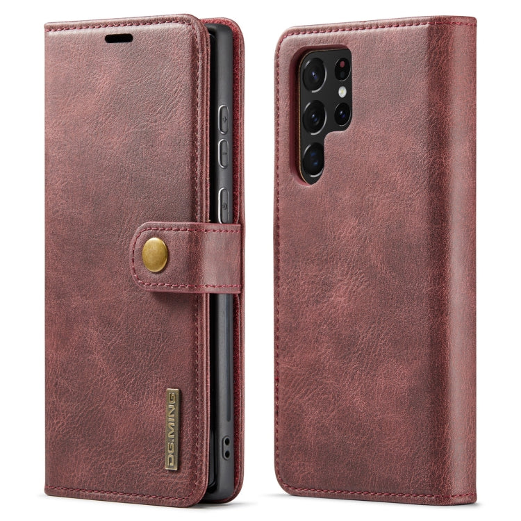 DG.MING Crazy Horse Texture Detachable Magnetic Leather Phone Case, For Samsung Galaxy S22 5G, For Samsung Galaxy S22+ 5G, For Samsung Galaxy S22 Ultra 5G, For Samsung Galaxy A13 5G, For OnePlus 9RT 5G, For Google Pixel 5a 5G, For Google Pixel 6       ...