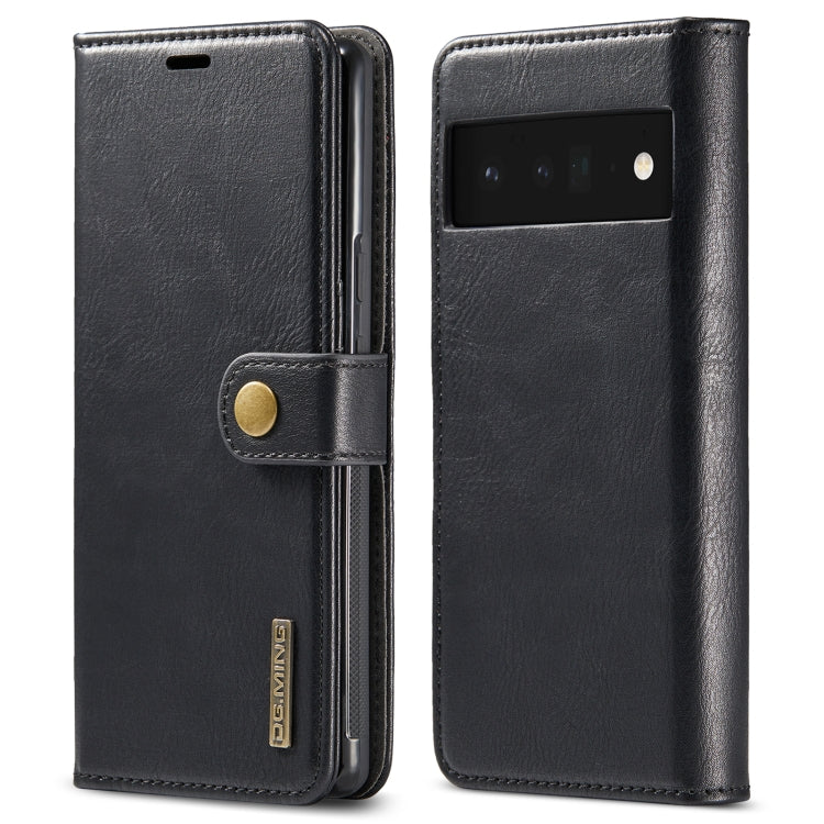 DG.MING Crazy Horse Texture Detachable Magnetic Leather Phone Case, For Samsung Galaxy S22 5G, For Samsung Galaxy S22+ 5G, For Samsung Galaxy S22 Ultra 5G, For Samsung Galaxy A13 5G, For OnePlus 9RT 5G, For Google Pixel 5a 5G, For Google Pixel 6       ...