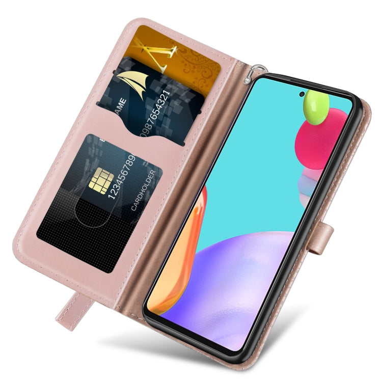 Life of Tree Embossing Leather Phone Case, For Samsung Galaxy A33 5G, For Samsung Galaxy A53 5G
