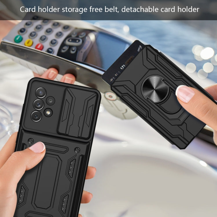 Sliding Camshield Card Phone Case, For Samsung Galaxy A33 5G, For Samsung Galaxy A53 5G, For Samsung Galaxy A22 4G, For Samsung Galaxy A22 5G, For Samsung Galaxy S21 5G, For Samsung Galaxy S21+ 5G, For Samsung Galaxy S22 5G