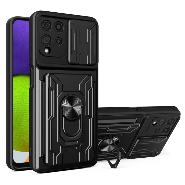 Sliding Camshield Card Phone Case, For Samsung Galaxy A33 5G, For Samsung Galaxy A53 5G, For Samsung Galaxy A22 4G, For Samsung Galaxy A22 5G, For Samsung Galaxy S21 5G, For Samsung Galaxy S21+ 5G, For Samsung Galaxy S22 5G