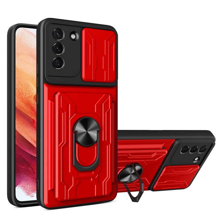 Sliding Camshield Card Phone Case, For Samsung Galaxy A33 5G, For Samsung Galaxy A53 5G, For Samsung Galaxy A22 4G, For Samsung Galaxy A22 5G, For Samsung Galaxy S21 5G, For Samsung Galaxy S21+ 5G, For Samsung Galaxy S22 5G