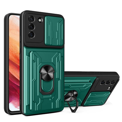 Sliding Camshield Card Phone Case, For Samsung Galaxy A33 5G, For Samsung Galaxy A53 5G, For Samsung Galaxy A22 4G, For Samsung Galaxy A22 5G, For Samsung Galaxy S21 5G, For Samsung Galaxy S21+ 5G, For Samsung Galaxy S22 5G