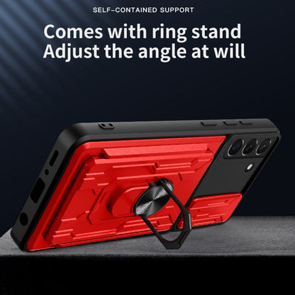 Sliding Camshield Card Phone Case, For Samsung Galaxy S22+ 5G