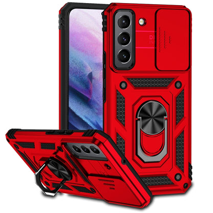 Sliding Camshield Holder Phone Case, For Samsung Galaxy S22 5G, For Samsung Galaxy S22+ 5G, For Samsung Galaxy S22 Ultra 5G