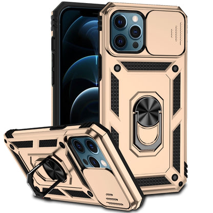 Sliding Camshield Holder Phone Case, For iPhone 13 mini, For iPhone 13, For iPhone 13 Pro, For iPhone 13 Pro Max, For iPhone 12 / 12 Pro, For iPhone 12 Pro Max, For iPhone 11