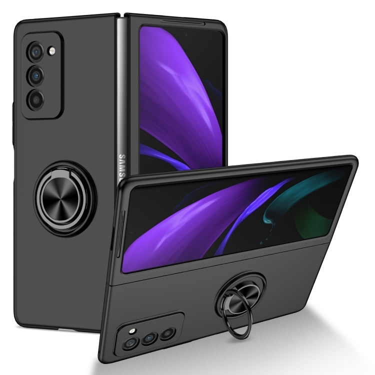 Armor Ring Holder Phone Case, For Samsung Galaxy Fold, For Samsung Galaxy Z Flip 5G, For Samsung Galaxy Z Flip3 5G, For Samsung Galaxy Z Fold2 5G, For Samsung Galaxy Z Fold3 5G