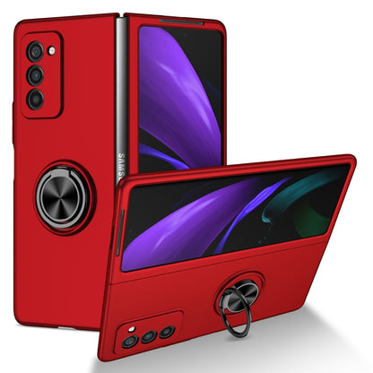 Armor Ring Holder Phone Case, For Samsung Galaxy Fold, For Samsung Galaxy Z Flip 5G, For Samsung Galaxy Z Flip3 5G, For Samsung Galaxy Z Fold2 5G, For Samsung Galaxy Z Fold3 5G