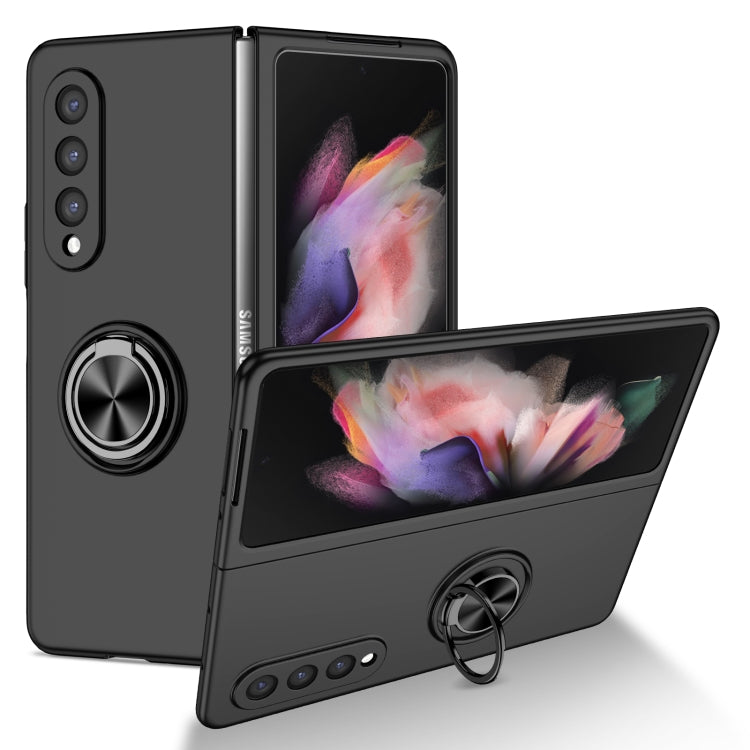 Armor Ring Holder Phone Case, For Samsung Galaxy Fold, For Samsung Galaxy Z Flip 5G, For Samsung Galaxy Z Flip3 5G, For Samsung Galaxy Z Fold2 5G, For Samsung Galaxy Z Fold3 5G