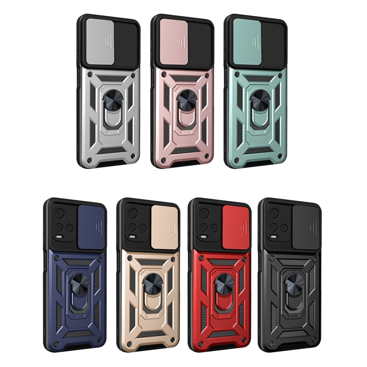 Sliding Camera Cover TPU+PC Phone Case, For OPPO Realme 8i, For OPPO Realme C21Y, For vivo Y21s, For Samsung Galaxy A03 5G 164mm, For Samsung Galaxy A13 4G