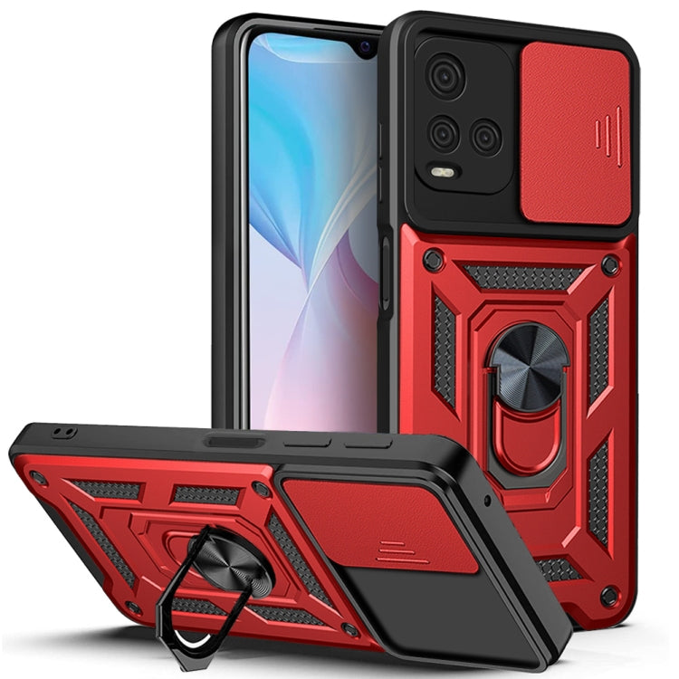 Sliding Camera Cover TPU+PC Phone Case, For OPPO Realme 8i, For OPPO Realme C21Y, For vivo Y21s, For Samsung Galaxy A03 5G 164mm, For Samsung Galaxy A13 4G