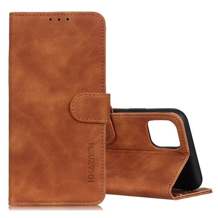 KHAZNEH Retro Texture PU + TPU Horizontal Flip Leather Case with Holder & Card Slots & Wallet, For Galaxy Note10 Lite / A81, For Galaxy S10 Lite / A91, For Xiaomi Redmi K30