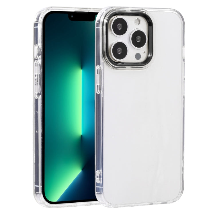 Macaron Lens Frame Transparent TPU Phone Case, For iPhone 13, For iPhone 13 mini, For iPhone 13 Pro, For iPhone 13 Pro Max