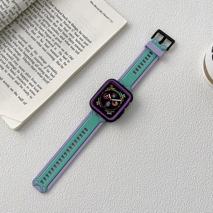 TPU Watchband For Apple Watch Series, 7 41mm / 6&SE&5&4 40mm / 3&2&1 38mm, 7 45mm / 6&SE&5&4 44mm / 3&2&1 42mm