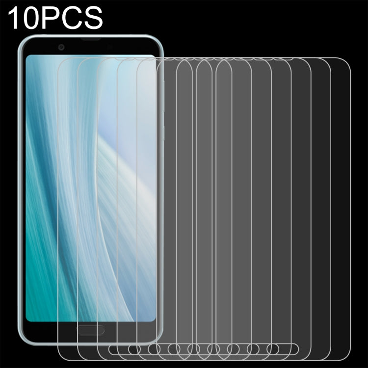 10 PCS 0.26mm 9H 2.5D Tempered Glass Film, For Alcatel Hero N3 8020 (10 PCS), For Sharp Aquos S3 (10 PCS), For Alcatel One Touch Idol 2S (10 PCS), For Sharp Aquos Sense 3 (10 PCS), For Alcatel A3 (10 PCS), For Sharp Aquos Sense 3 Plus (10 PCS)         ...