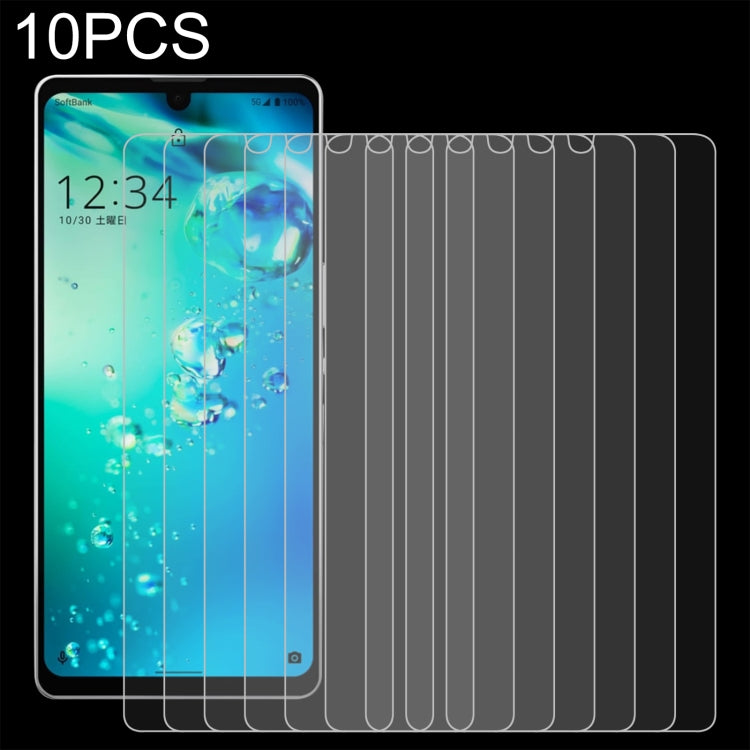 10 PCS 0.26mm 9H 2.5D Tempered Glass Film, For Alcatel Hero N3 8020 (10 PCS), For Sharp Aquos S3 (10 PCS), For Alcatel One Touch Idol 2S (10 PCS), For Sharp Aquos Sense 3 (10 PCS), For Alcatel A3 (10 PCS), For Sharp Aquos Sense 3 Plus (10 PCS)         ...